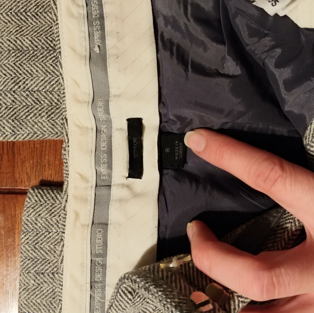 Express Editor Wool Slacks - Picture 3 of 4